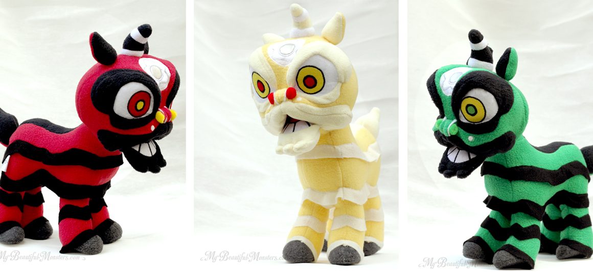 lion dance plush